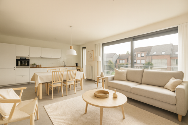 Appartement (2017) met 2 slpk, terras, lift en 2 parkeerplaatsen