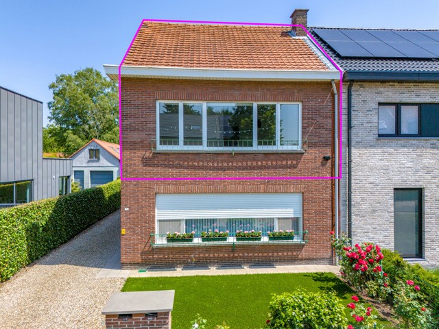 Rustig gelegen appartement met terras en garagebox!