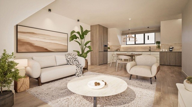 Nieuwbouwproject met 4 appartementen te Stabroek 