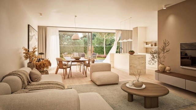 Nieuwbouwproject met 4 appartementen te Stabroek 