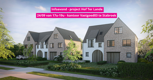 5 exclusieve nieuwbouwwoningen! (BTW 6% mogelijk)